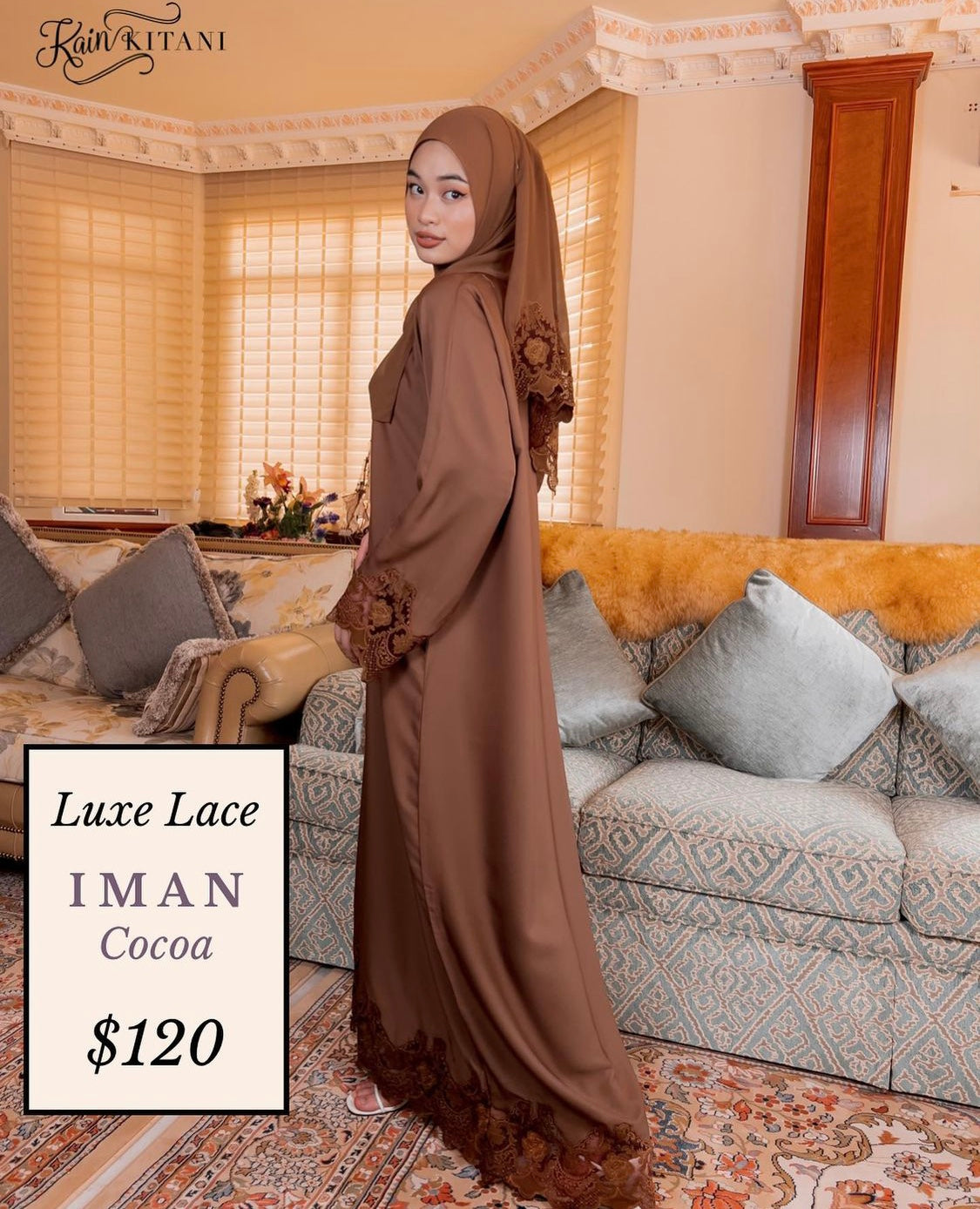 Luxe Lace - Iman – Kain Kitani